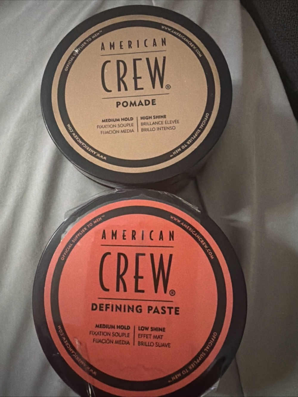 American Crew Defining Paste 3oz & Pomade